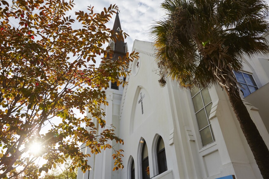 Liz Alston lives about a mile from the Emanuel African Methodist Episcopal Church in Charleston, which she's been attending for 47 years. Nine people were killed in a shooting there earlier this year.