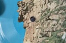 A postcard recording of a description of the Old Man of the Mountain (provided by David Harris)