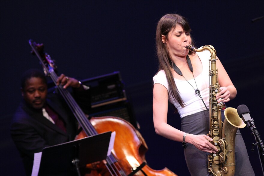 Backed by bassist Rodney Whitaker, Melissa Aldana gives the winning performance in the final round of the 2013 Thelonious Monk International Jazz Saxophone Competition.