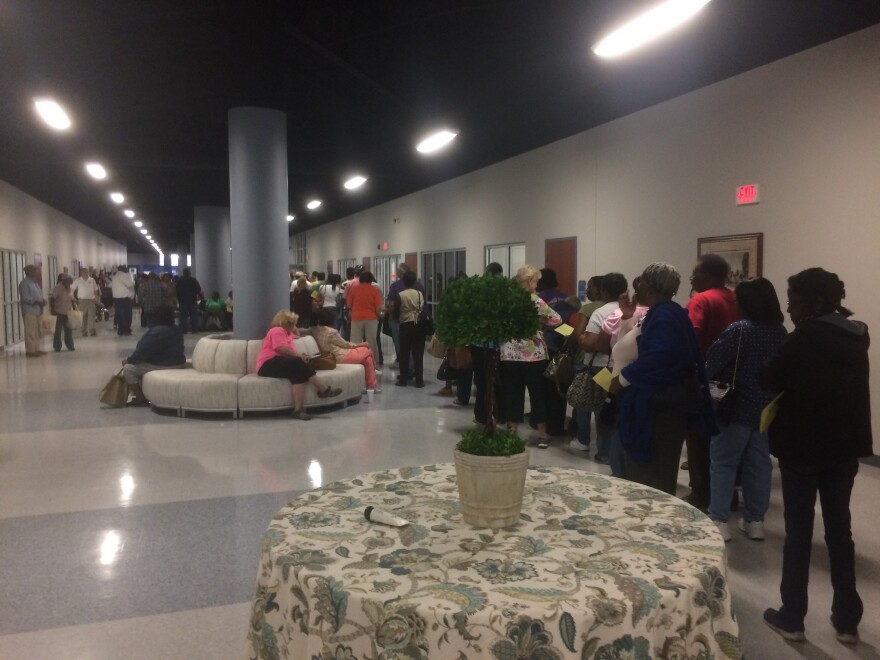 Inside the Marion County Administrative Office.