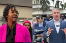 Florida Rep. Angie Nixon, left, and Alex Vindman, right. (Photos by Liv Caputo (Nixon) and Christine Sexton (Vindman) for Florida Phoenix)