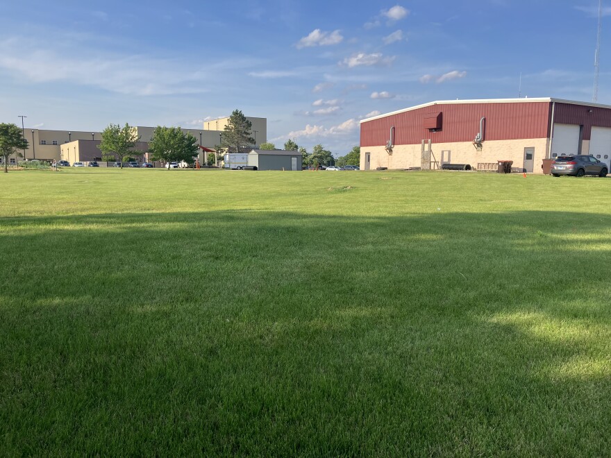 Here's the site of the new Washington Police Department evidence storage building.
