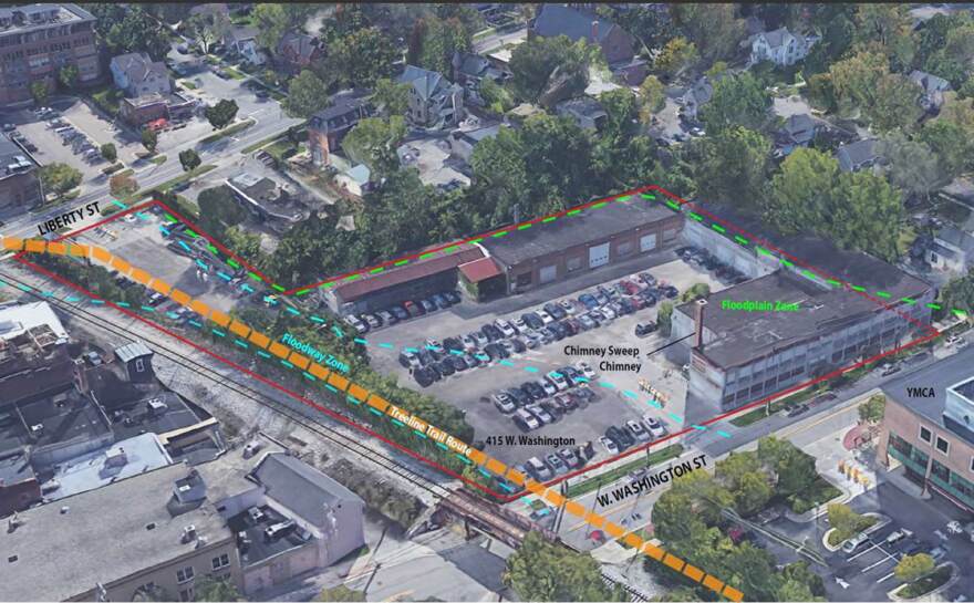 Underground pollution at 415 W. Washington St. in downtown Ann Arbor has prompted a remediation plan for the site.