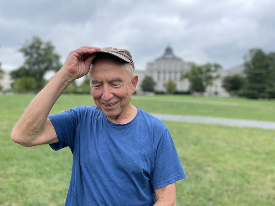 Brian Guvenir, a nurse from Anchorage, was delighted to run into Peltola in D.C. "We're cheering for her so much," he said.