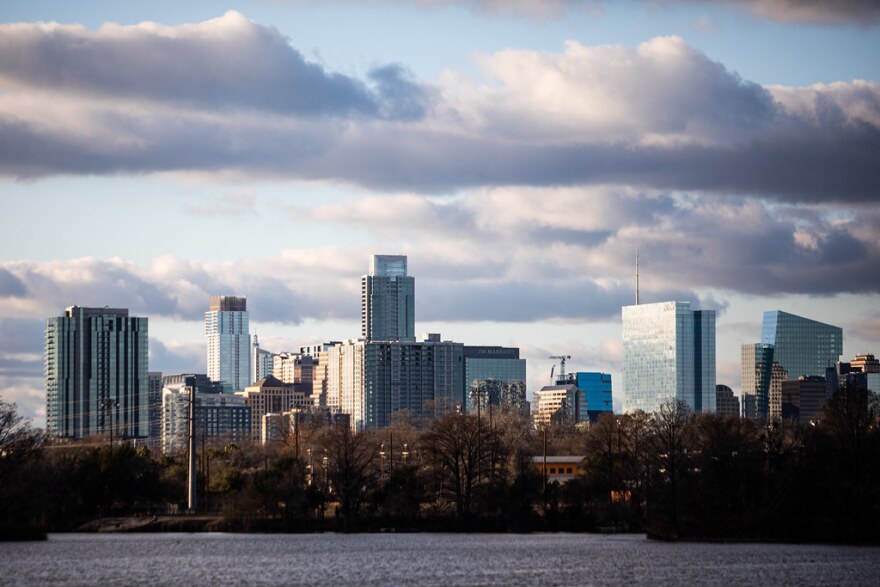 The city of Austin skyline as seen on Jan. 11.