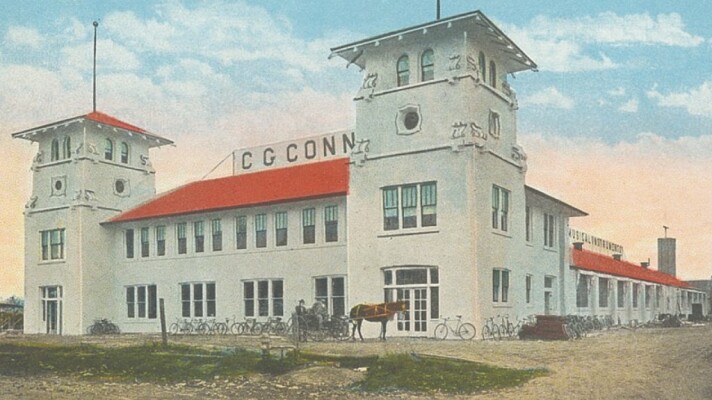 C.G. Conn Musical Instrument Factory in Elkhart, Indiana