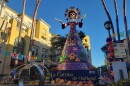 La Catrina de Oakland statue in the Fruitvale Transit Village