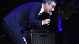 John Oliver performs at the 13th annual Stand Up For Heroes benefit concert in support of the Bob Woodruff Foundation at the Hulu Theater at Madison Square Garden on Monday, Nov. 4, 2019, in New York.