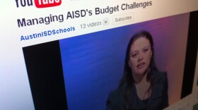 AISD Superintendent Meria Carstarphen appears in a YouTube video posted by the district this week explaining the dire budget situation.