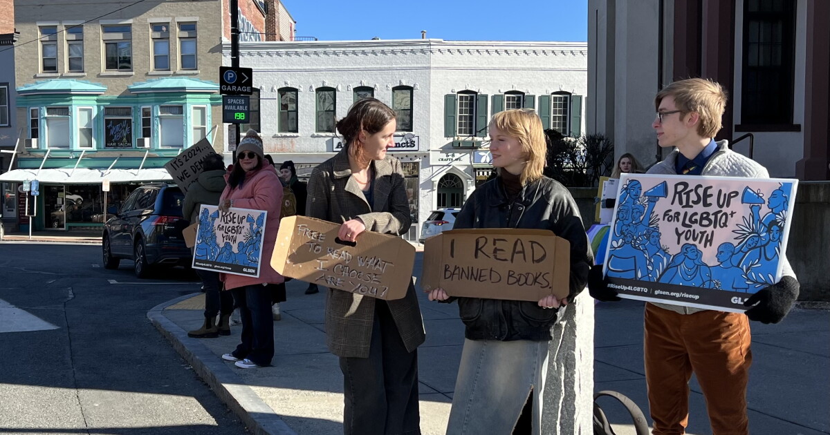 Activists rally against book bans as Massachusetts librarians grapple ...