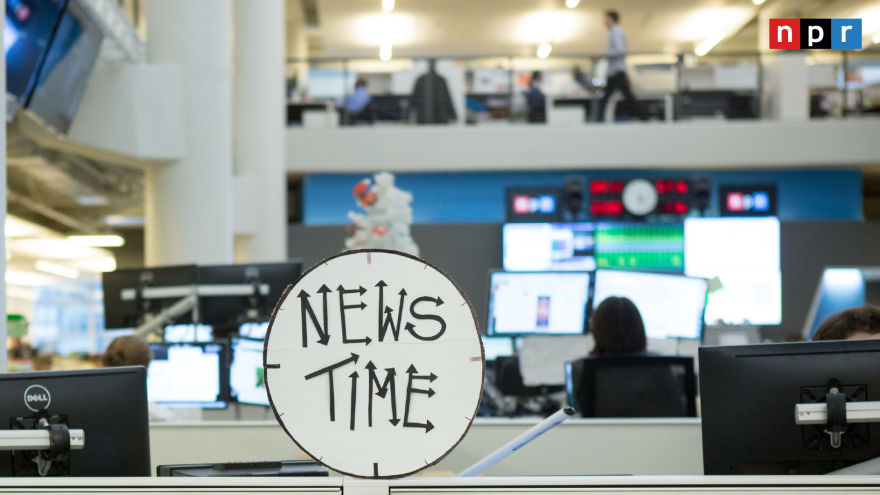 Zoom Background: NPR Studio