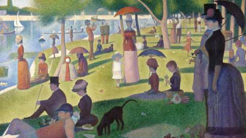 A Sunday on La Grande Jatte, Georges Seurat, 1884