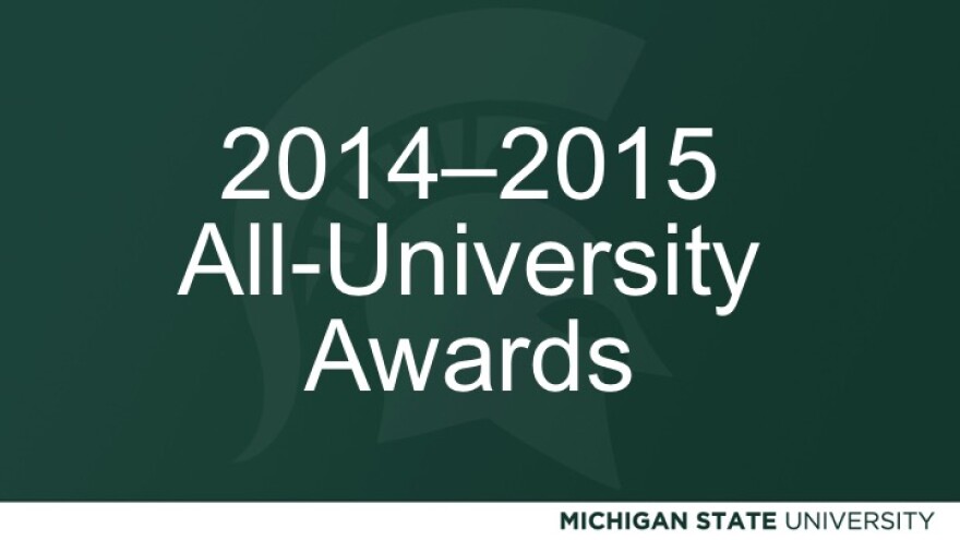 2014-2015 All-University Awards