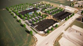 An image of what the complex could end up looking like.