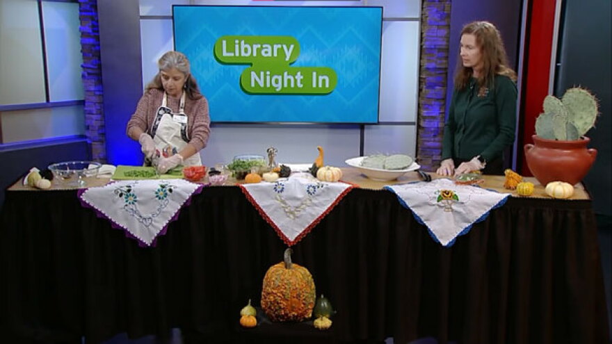 lib night in cooking demo spot
