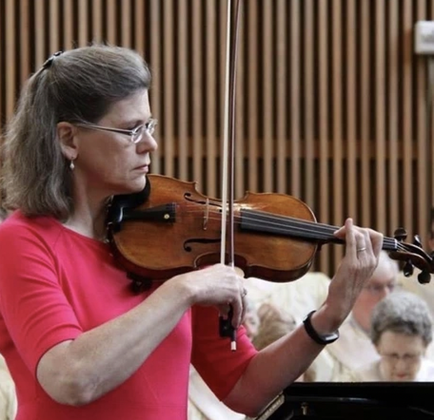 Mary Ellen Goree, Principal Violin II and Chair of Negotiating Committee
