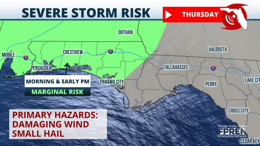 Thursday Severe Weather Outlook