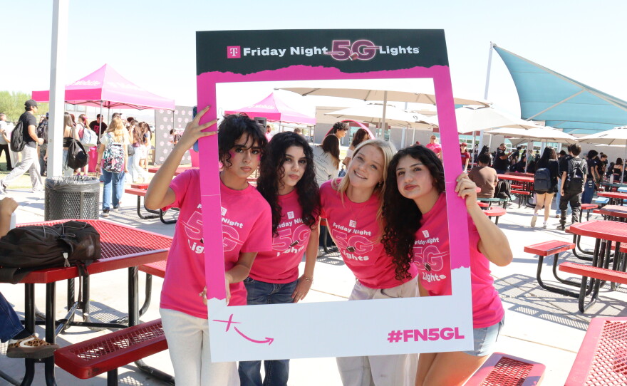 Students took photos inside specialized #FN5GL frames.