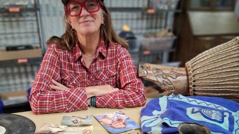 Before Helene, Mandy Wallace was a raft guide on the French Broad River. She's since become an artifact recovery technician, tracking down the former owners of personal objects washed downriver.