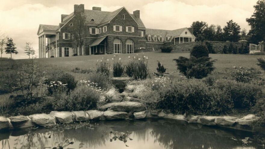 John and Bertha Conyngham built the Hayfield House during the Great Depression.