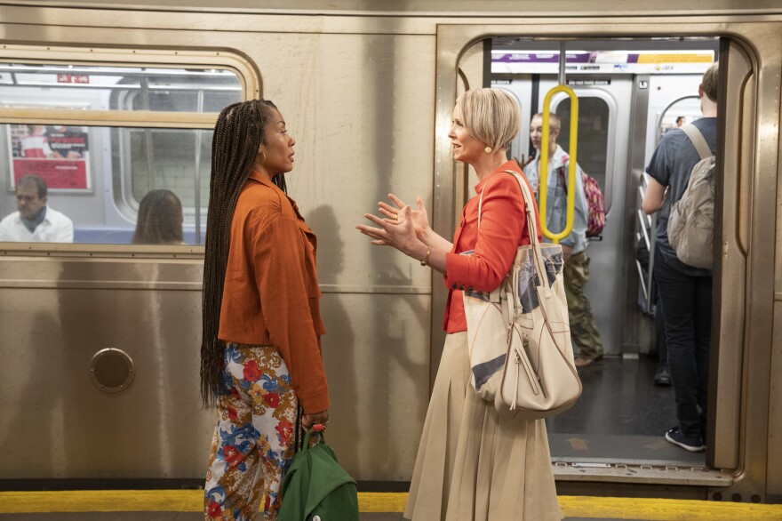 Karen Pittman and Cynthia Nixon star in HBO's new series <em>And Just Like That, </em>a follow up to the hit<em></em> series <em>Sex and the City </em>that ran from 1998 to 2004. <em></em>