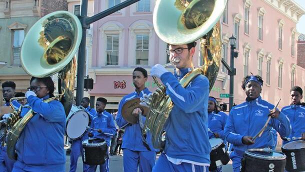 MLK Jr. Day parade photo from Charleston, S.C.