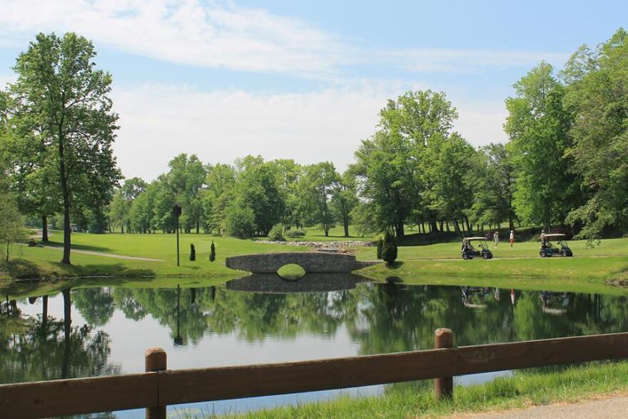 Raintree Country Club sits on more than 145 acres and includes a driving range and the largest banquet facility in the City of Green.