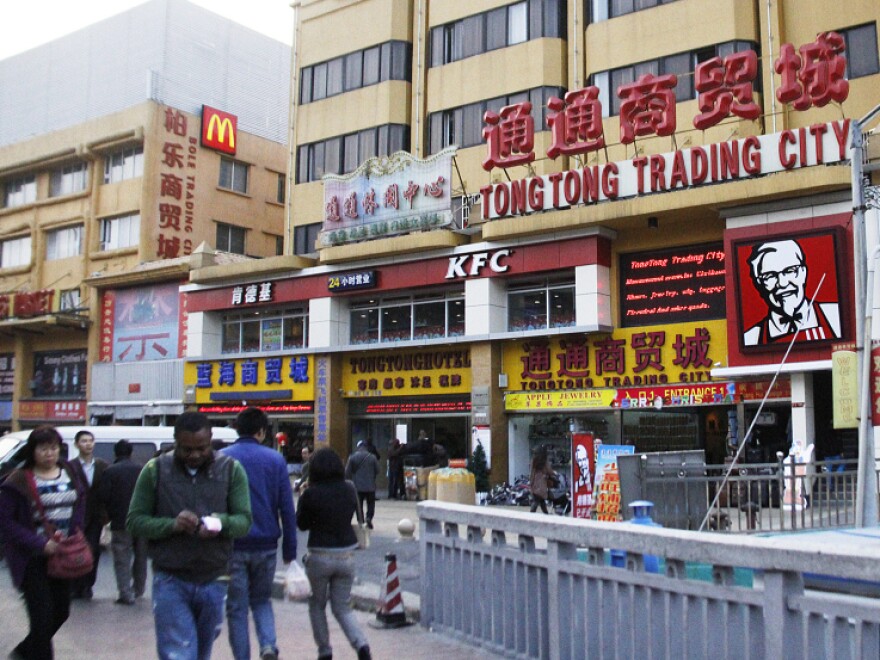 The Little Africa neighborhood in the southern Chinese city of Guangzhou has thousands of African immigrants and has grown rapidly in recent years.