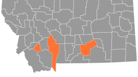 Montana COVID-19 Cases by County, 03-14-20