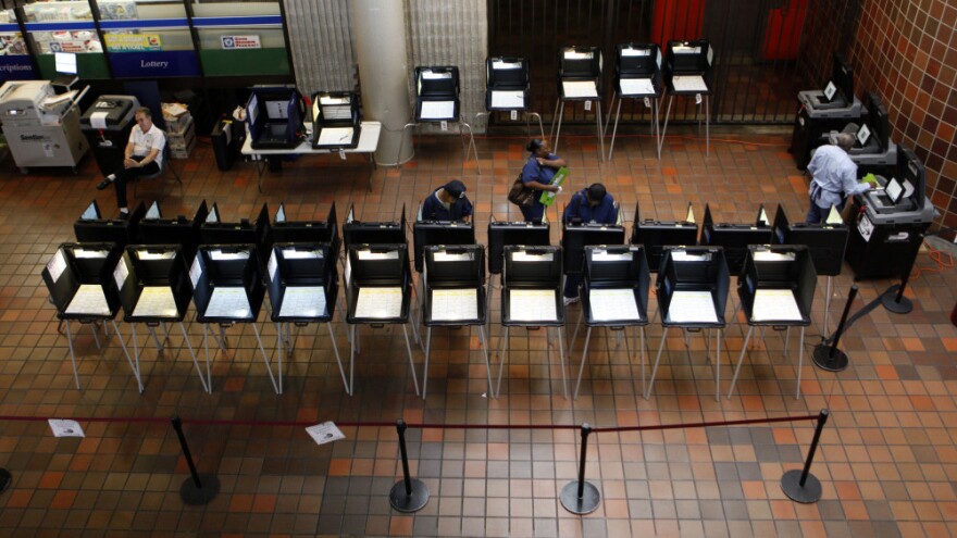 In a very few states, district lines are drawn by non-partisan commissions, but in most states, redistricting is just a part of the political game. Above, early voting in Florida.