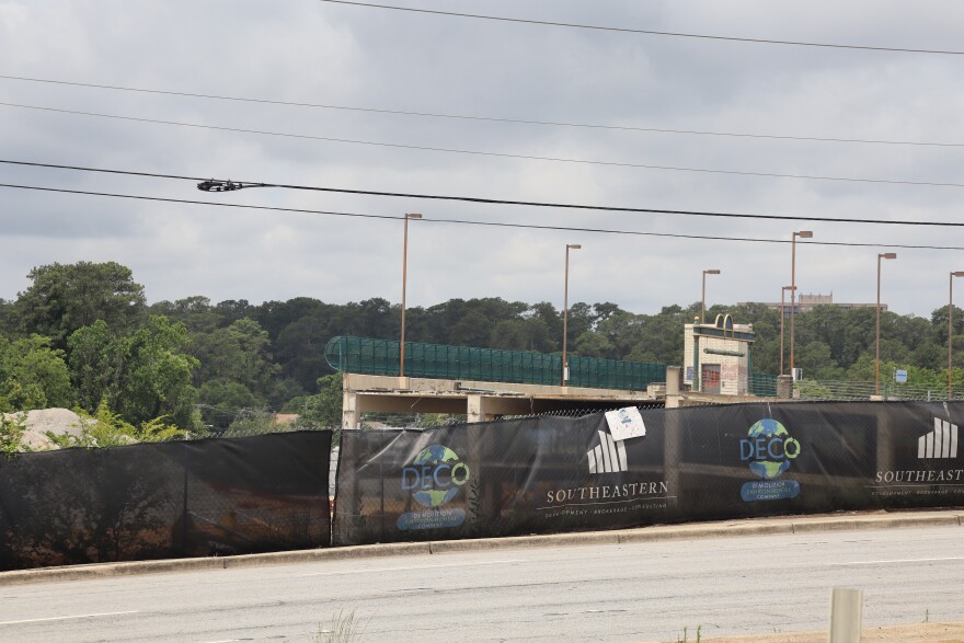 The parking deck of the former Richland Mall at North Beltline Boulevard and Forest Drive in Forest Acres