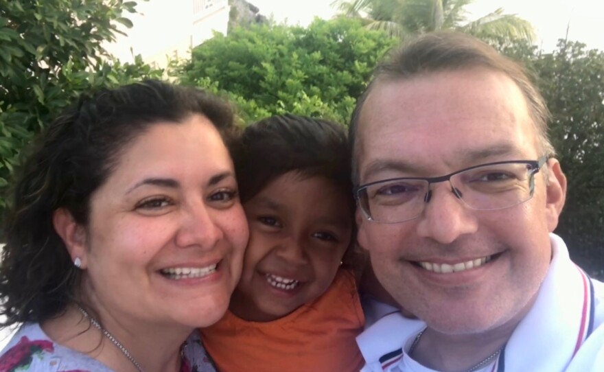 Rachel and Cesar Martinez had been married for 18 years when they welcomed their only child Mia. The couple first met in high school.