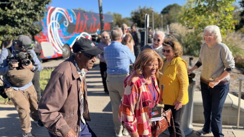 A ceremony in downtown Rock Hill today honored and retraced the steps of the Freedom Riders, activists who rode buses into the Jim Crow-era South in 1961 to push for desegregation.