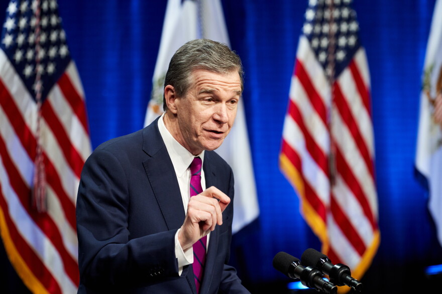Govenor Cooper Riots Roy Cooper addresses speculation that he might be Kamala Harris ...