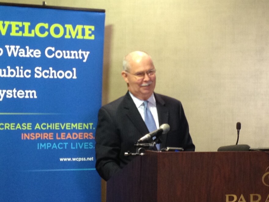 Wake County Superintendent Jim Merrill said the report shows investing in Wake schools has economic benefits for the county.