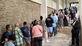 South Carolinians line up to vote early in Richland County on Tuesday, May 26. The lines did not lessen all that much on Wednesday.