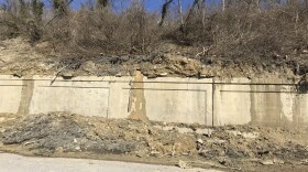 A 2019 landslide along Columbia Parkway between Kemper and Taft.