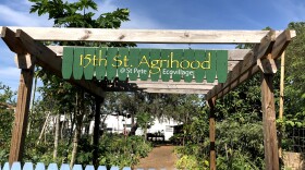 St. Petersburg EcoVillage sign