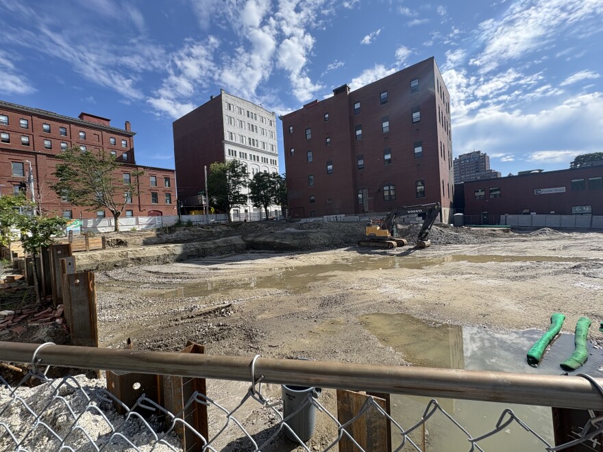 The Developers Collaborative is planning to build an expanded child care facility on the ground floor with 60 affordable apartments on this site in downtown Portland. The project is a collaboration with the non-profit Youth and Family Outreach.