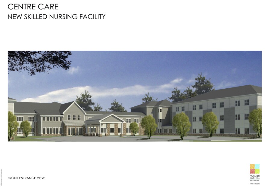 Rendering of new nursing home