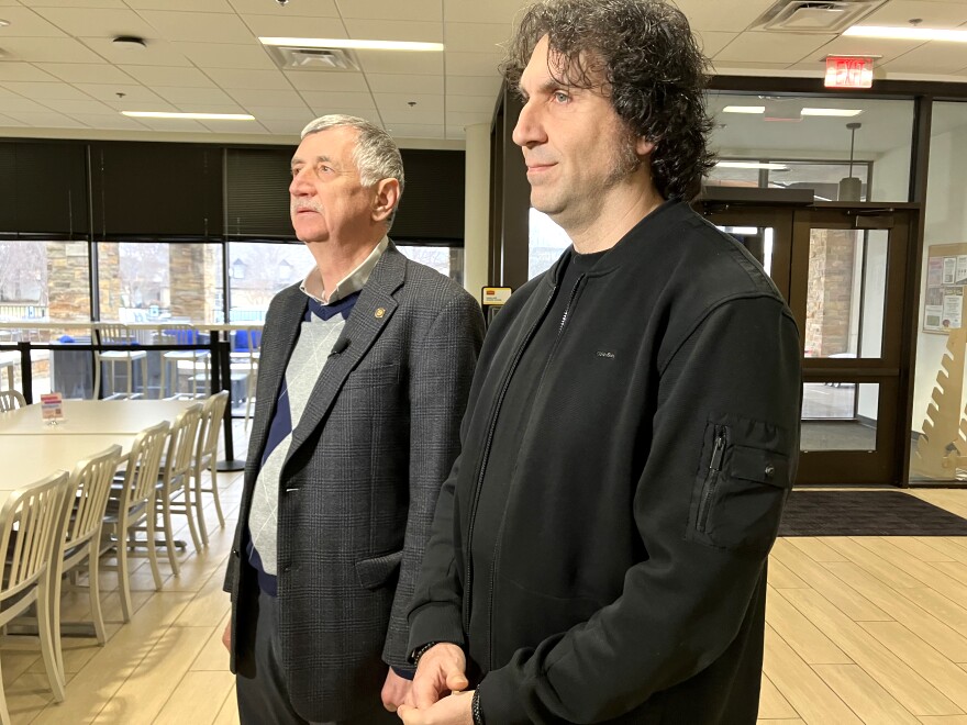 Evren Ozbayoglu and Cem Sarica on Friday, Feb. 10