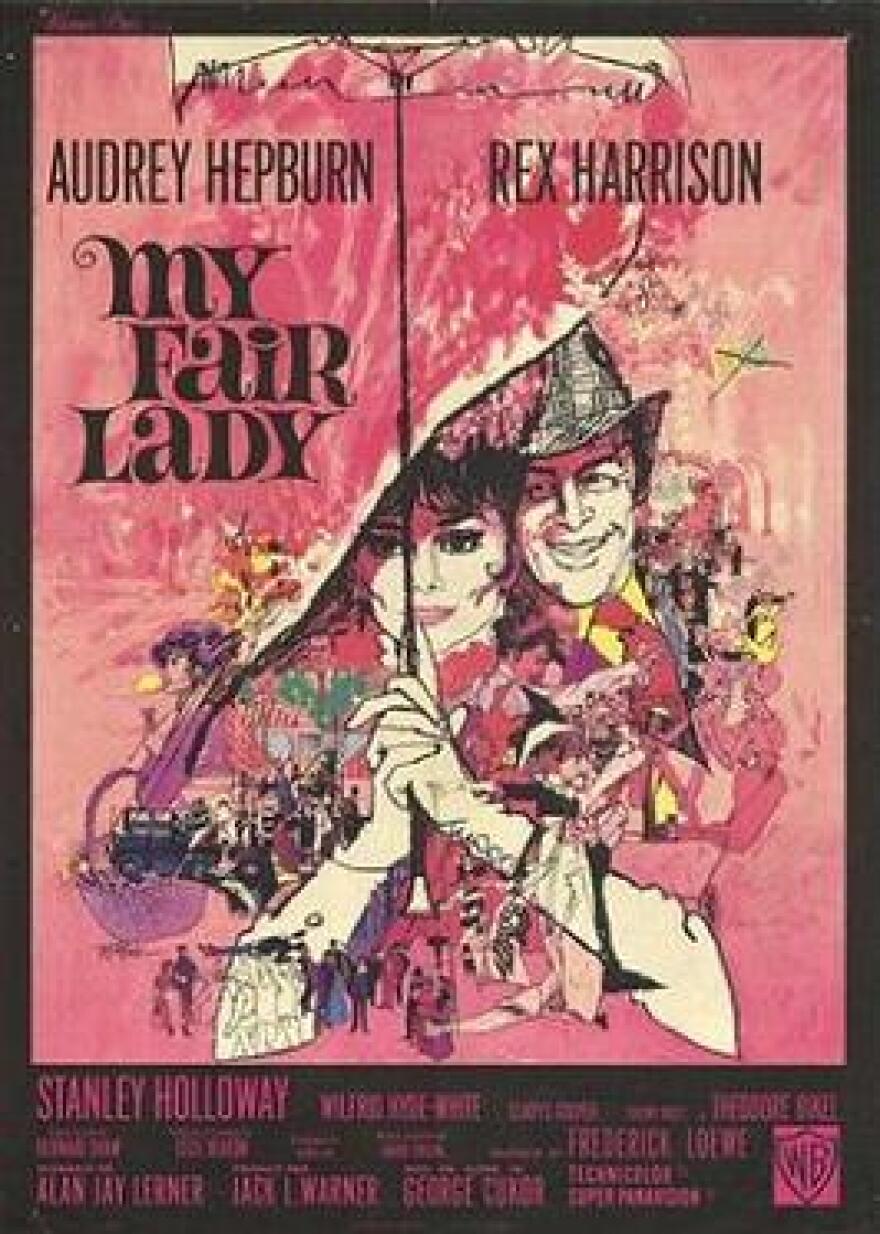The movie poster for My Fair Lady.