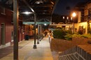 Visitors to North Main Street in St. Charles start to head home after bars close on a Friday night in early August. The street has seen smaller crowds on weekends recently, and bar owners say a new liquor ordinance isn't helping. (Aug. 2 2019)