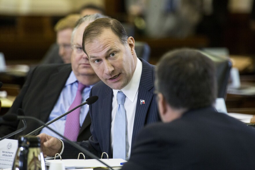 State Sen. Charles Schwertner at a committee hearing in 2017.