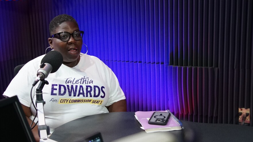 WFSU’s Tristan Wood spoke with Talethia Edwards on Candidate Convos, a digital series of one-on-one interviews with local candidates in Tallahassee and Leon County ahead of the August primaries.