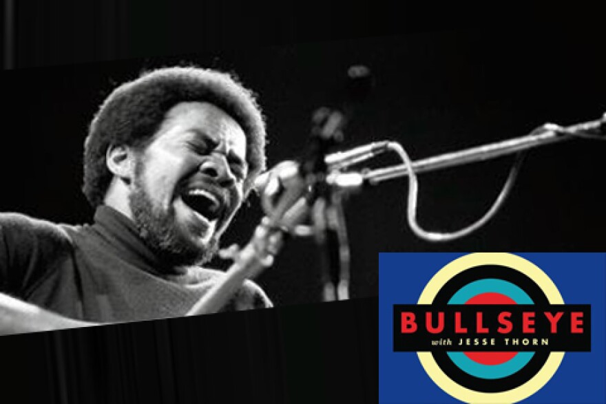 bullseye logo and Bill Withers