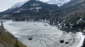 A section of coastal area near Hope, as seen from the Gull Rock Trail in 2020. (Tegan Hanlon/Alaska Public Media)