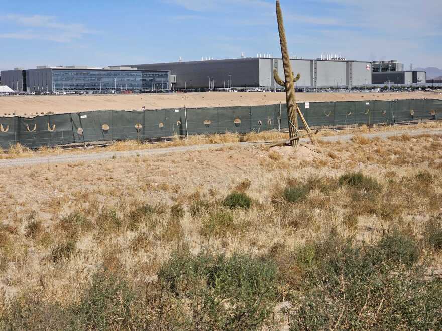 The Taiwan Semiconductor Manufacturing Company Limited facility near Interstate 17 and Loop 303 in Phoenix on Monday, Dec. 16, 2024.