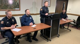 RCPD chief Don Hedrick addresses the situation Monday afternoon