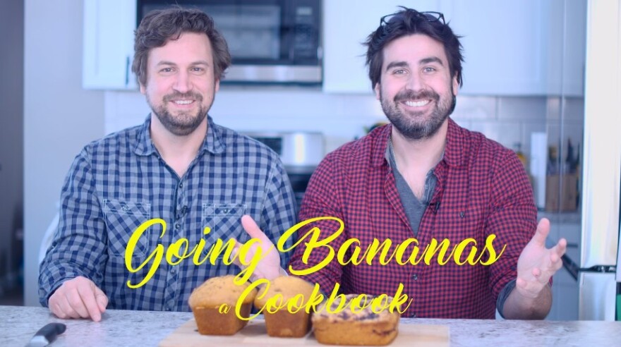 Nate Maas and Zeke Hanson, co-authors of "Going Bananas"